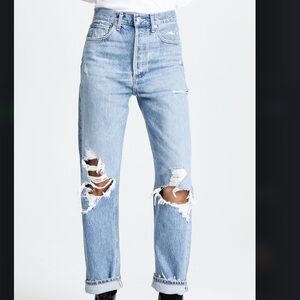 AGOLDE '90s Fit High Rise Loose Fit Jeans Fall Out